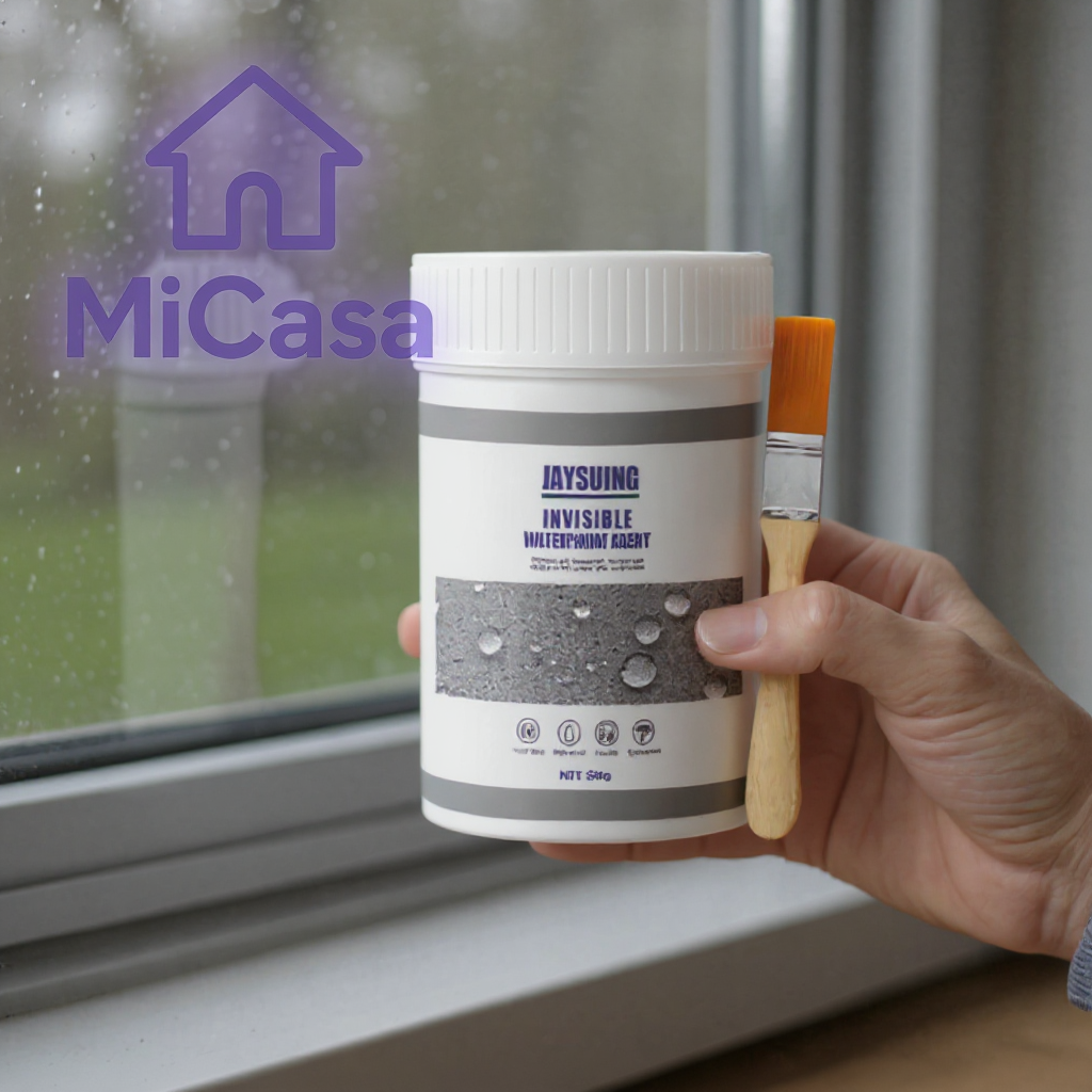 MiCasa®: Sellador Impermeabilizante Invisible + Brocha (500g)
